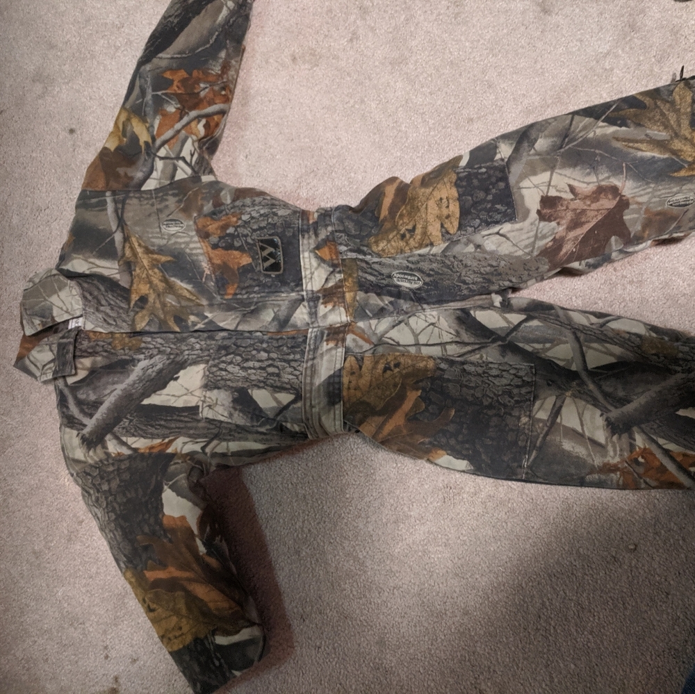 Boys size 4 camo coveralls